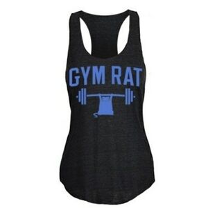G2OH sz S Gym Rat racerback graphic tank